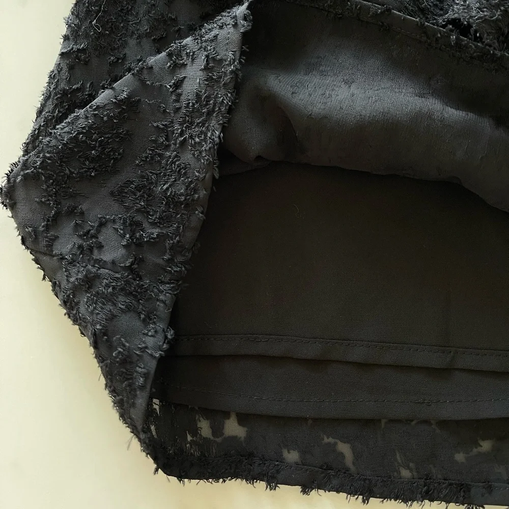 Mango Textured Mini Skirt - Picture 6 of 9